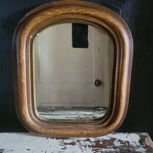 Antique French Louis Phillipe Style Wood Framed Mirror Antique French Mirror, Wa